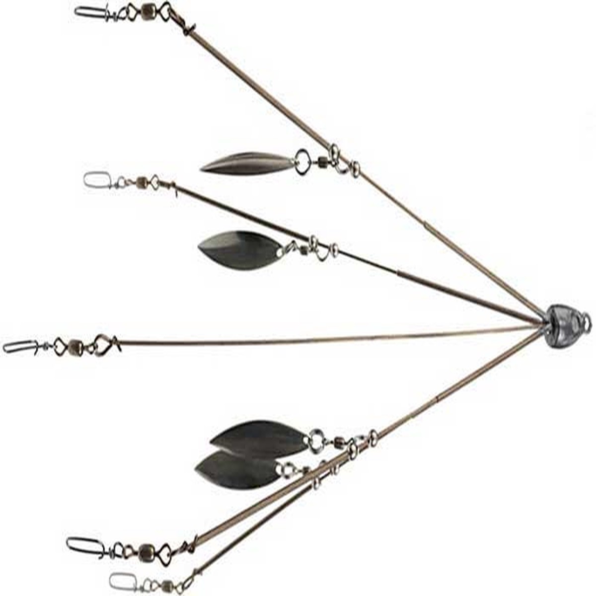 3 Brothers Baits A-Rig 5-Wire 4-Blade Long Umbrella Rig
