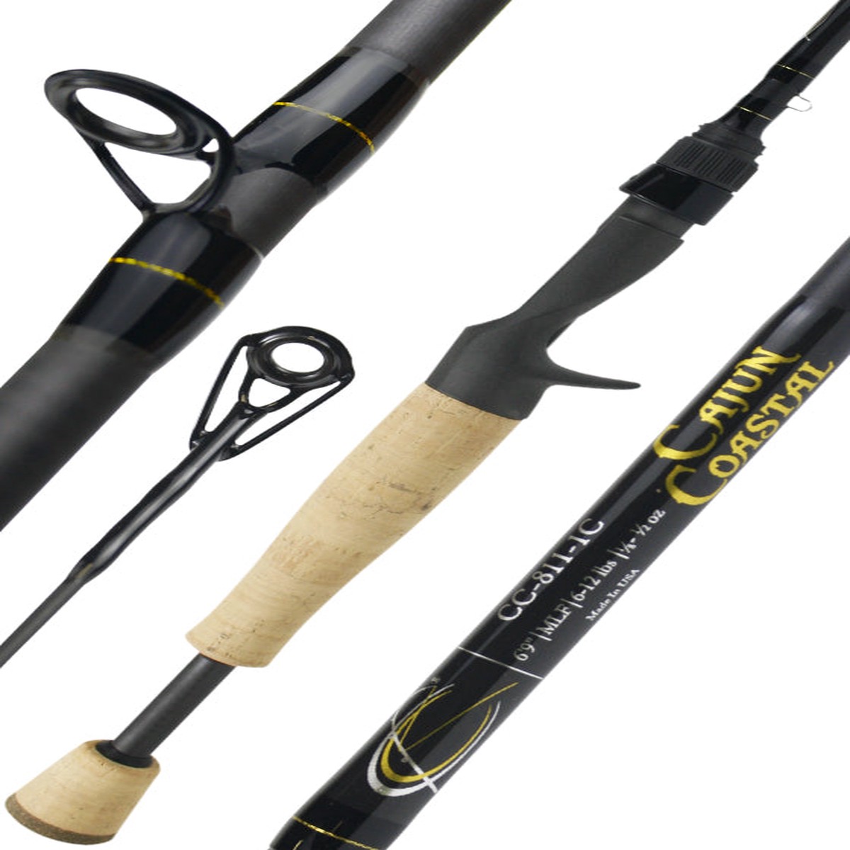 Cajun Coastal 811: 6 ft. 9 in. / Medium Light Power / Fast Action