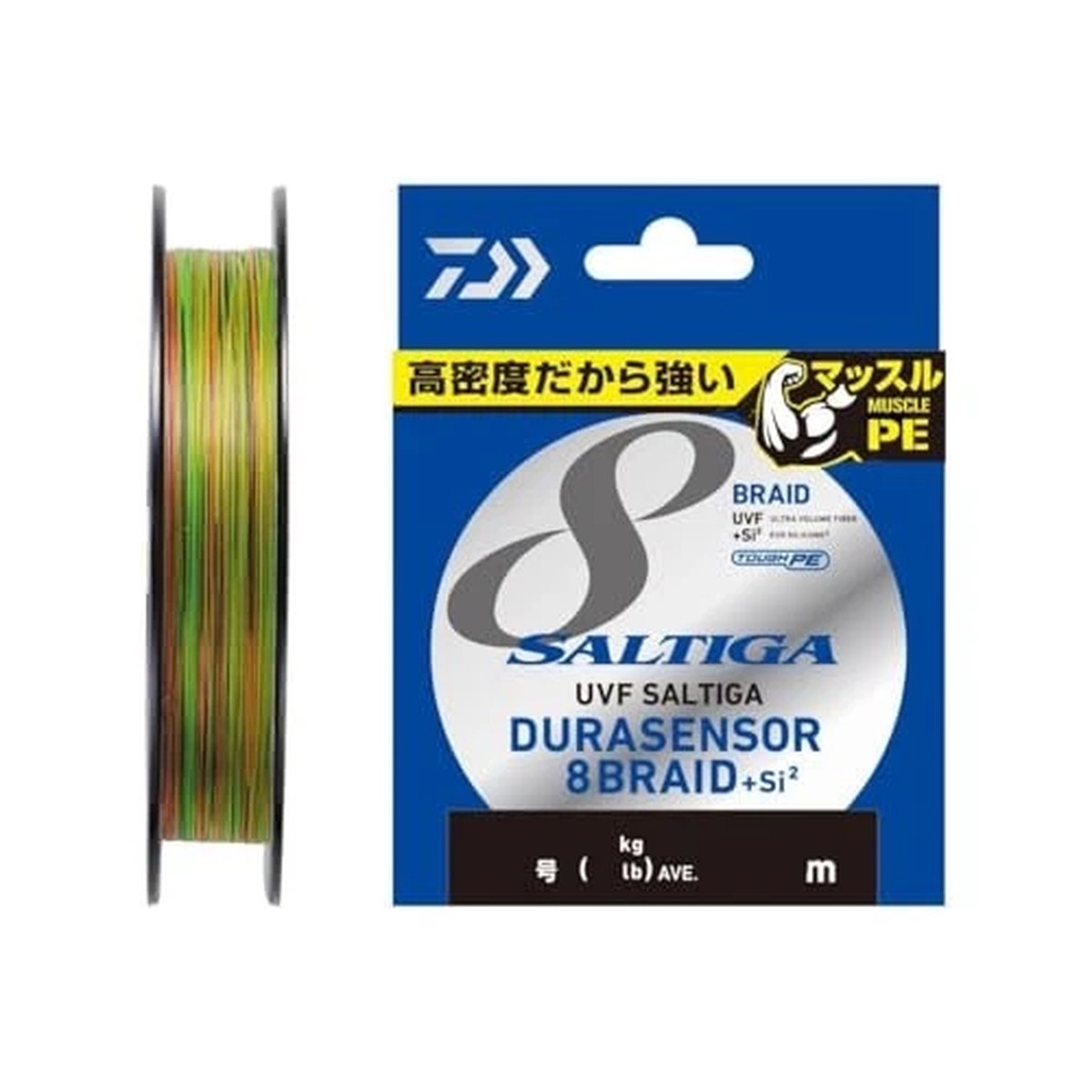 DAIWA PE Line UVF Soltiga Dura Sensor X8+Si2 No. 5 No. 5 300 m MulticolorNEW