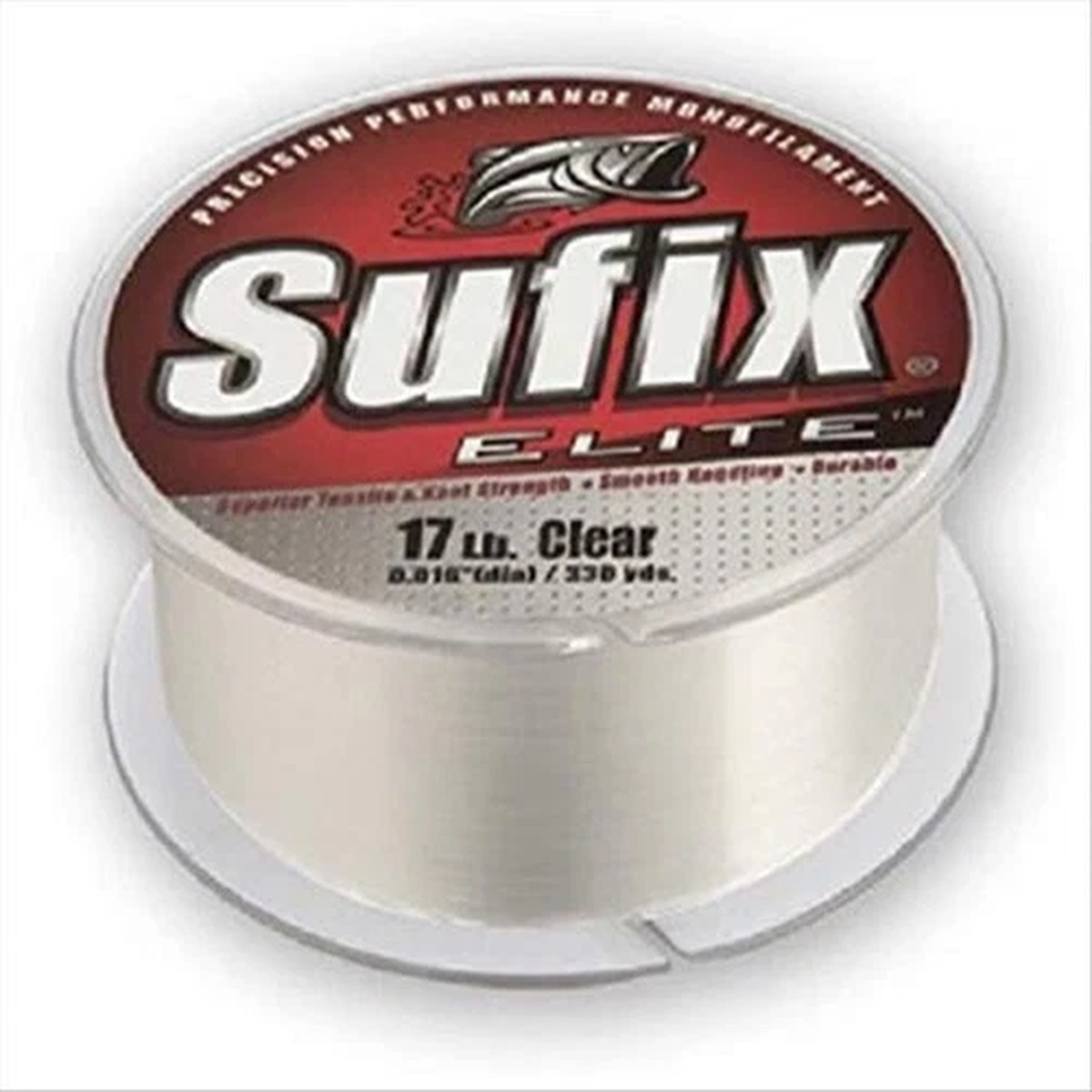 Elite 8 lb Fishing Line (Clear, Size- 330 YD Spool)