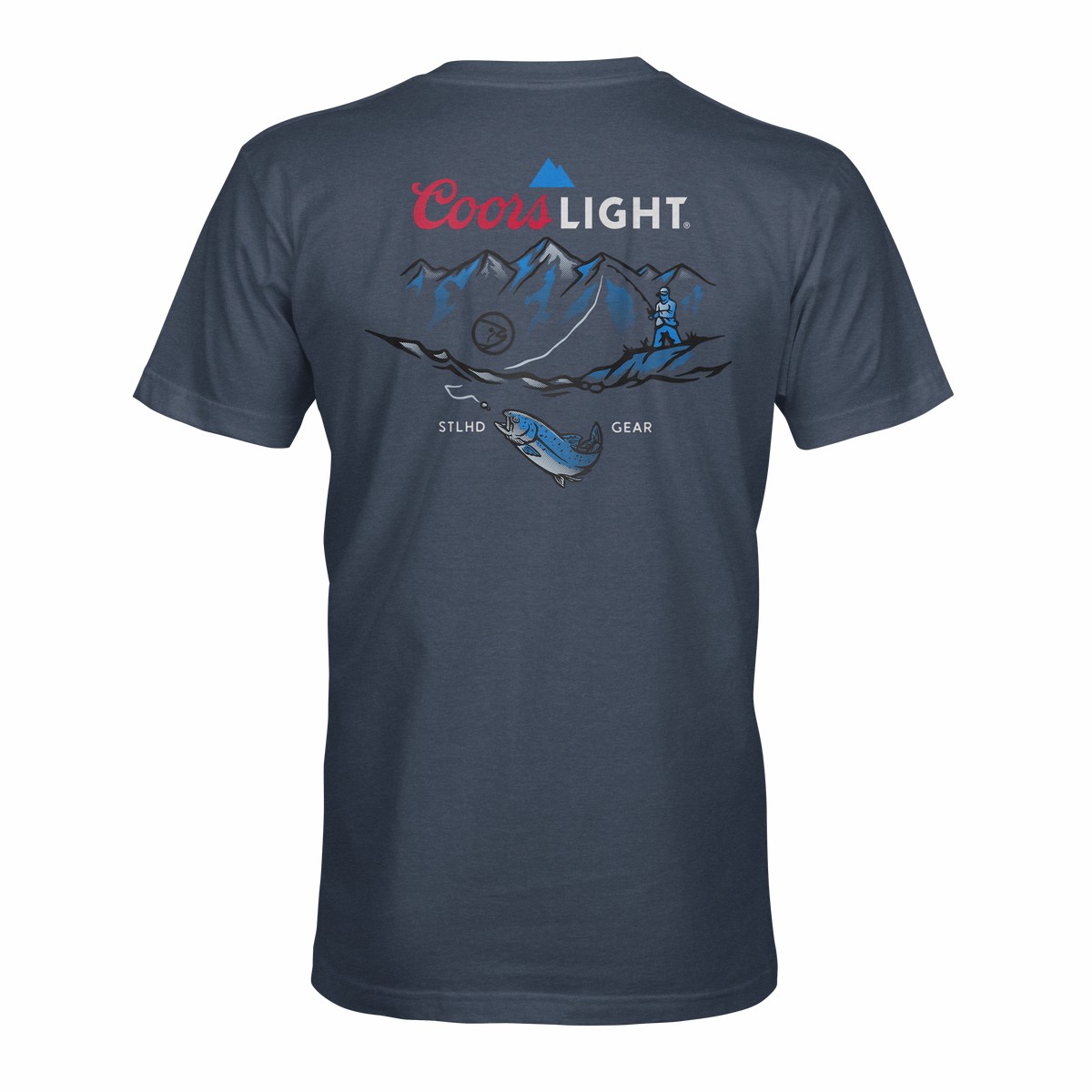 STLHD Mens X Coors Light Streamside Tee