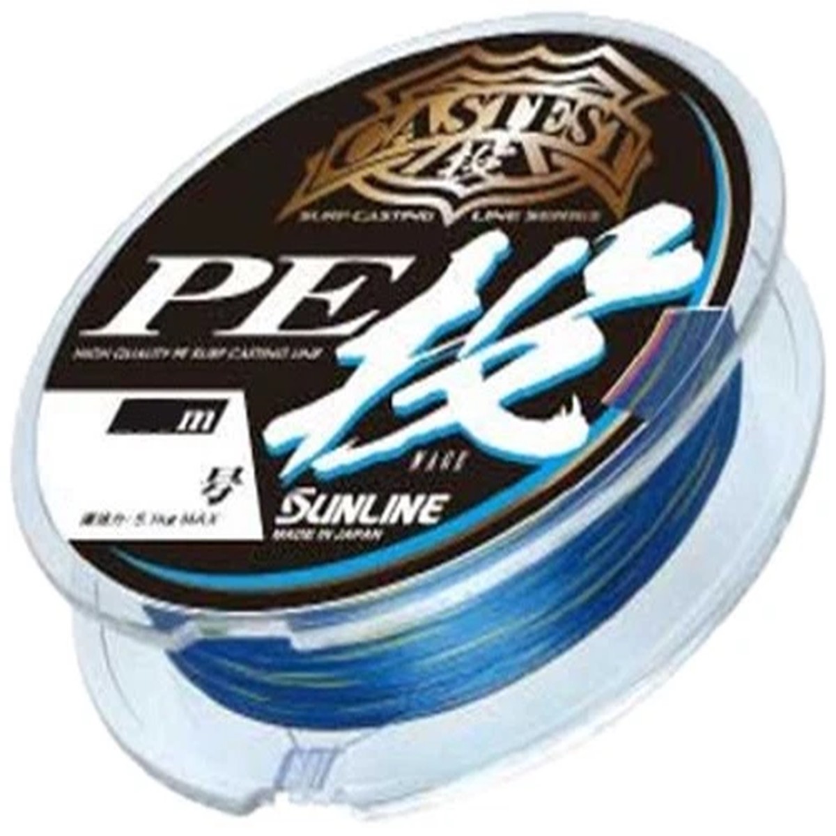 SUNLINE PE line CASTEST PE throw 200m 0.8 size 4 pieces 4 colors