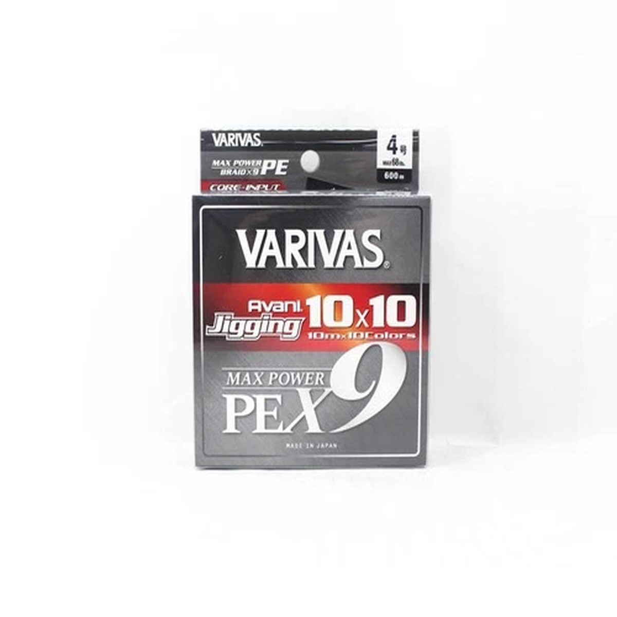 Varivas P.E Line Avani Jigging Max Power 10×10 X9 600m P.E 4 68lb (8874)