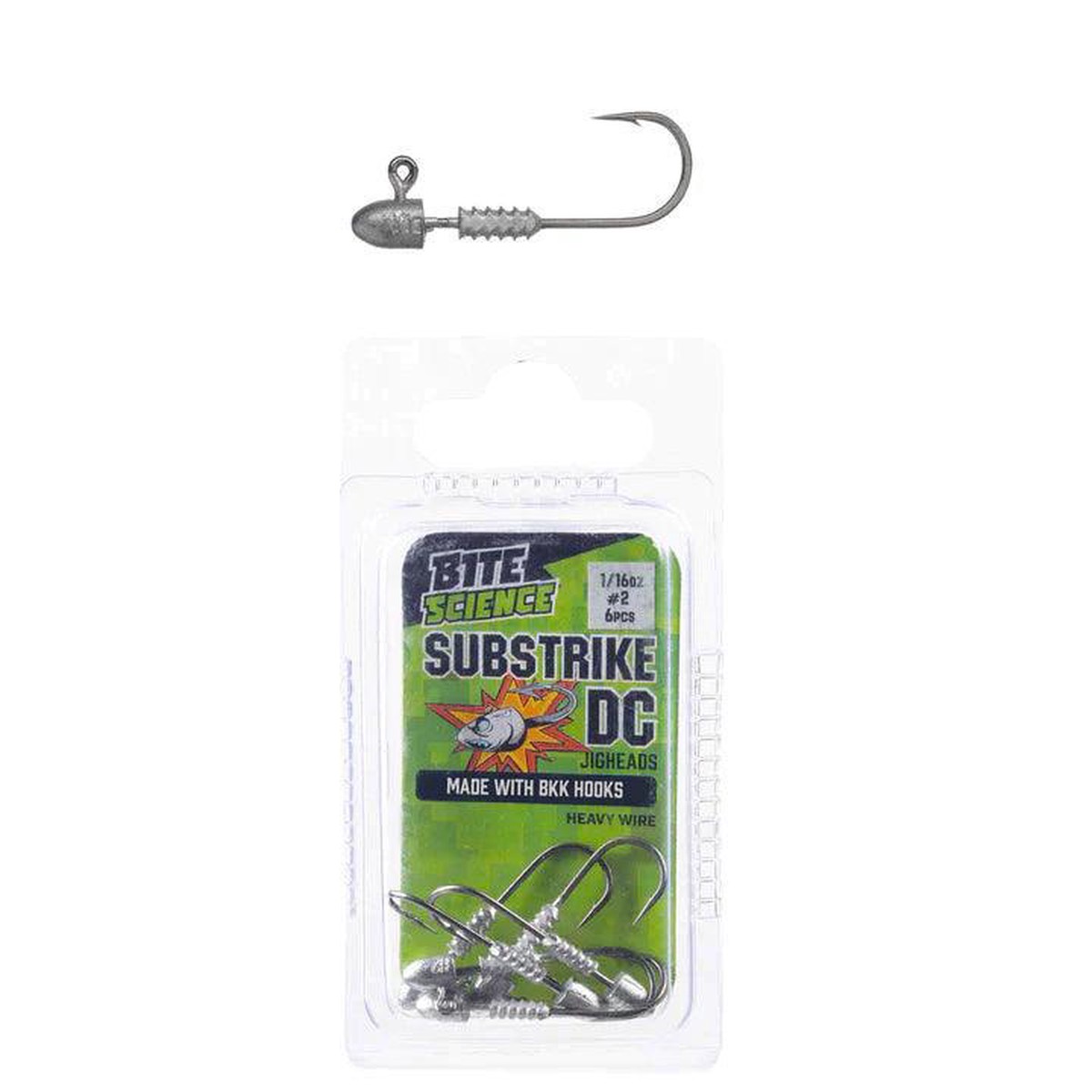 Bite Science Substrike Dc Jigheads 3/4Oz