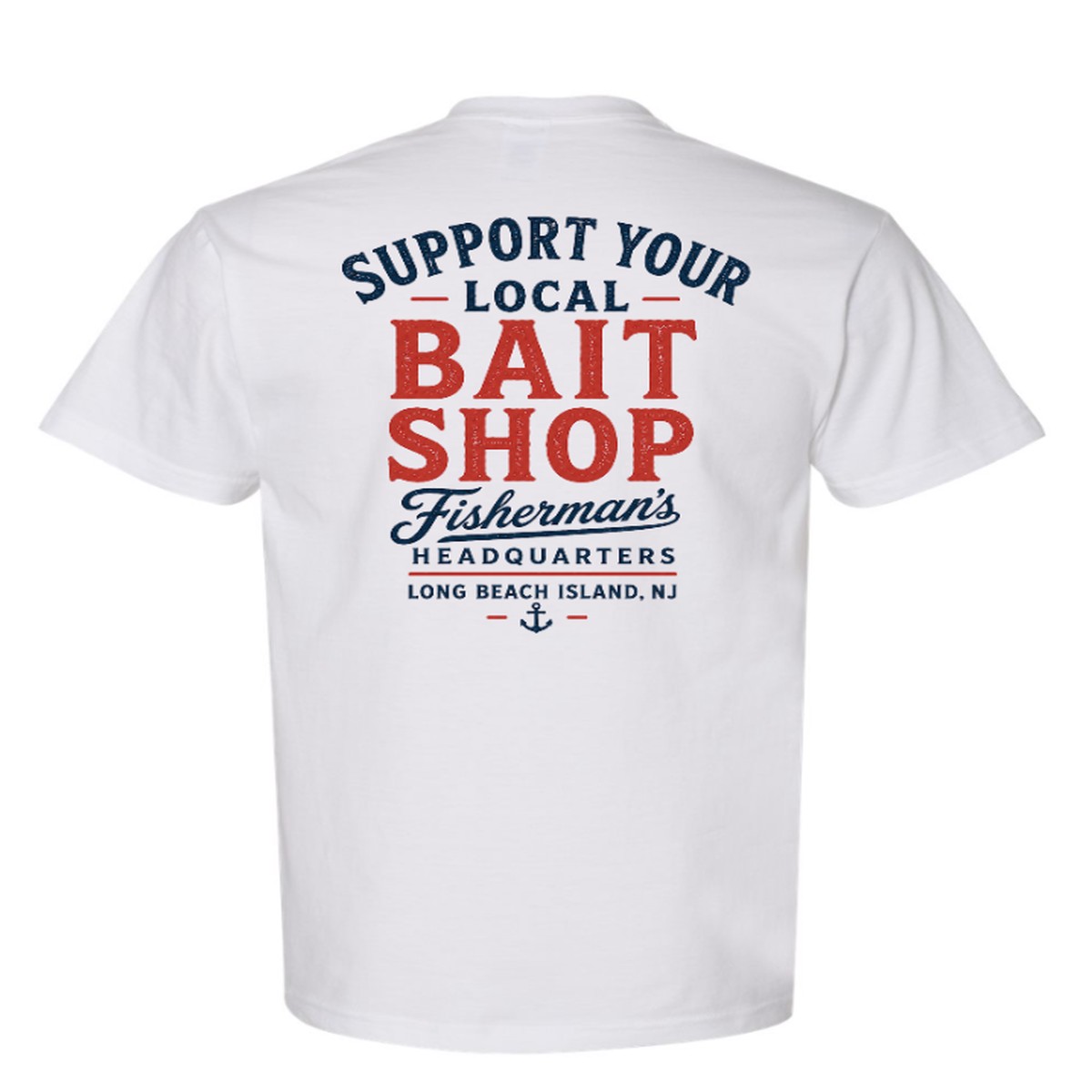 Fish Heads Support Your Local Bait Shop Tee