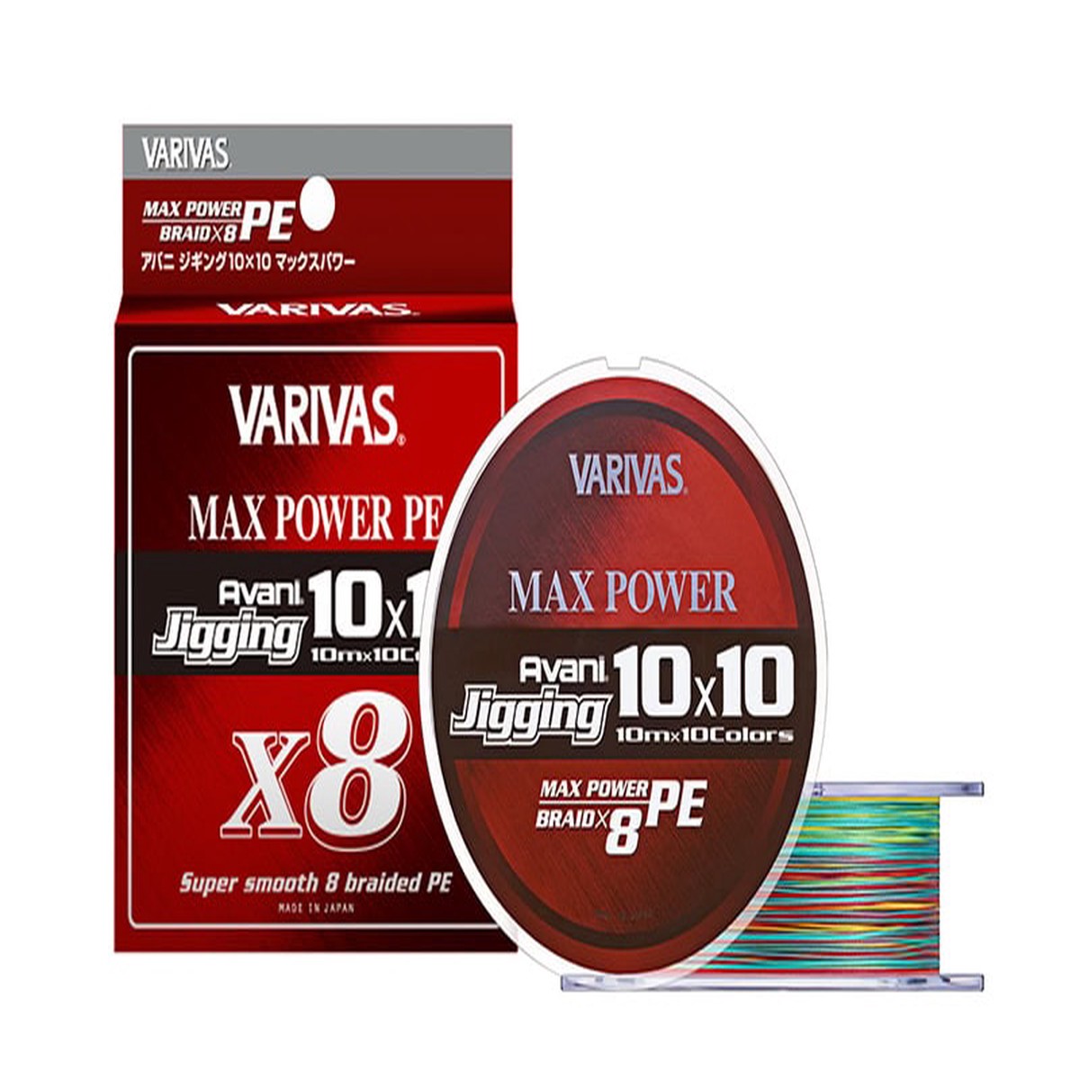 Varivas Avani Jigging 10×10 Max Power PE x8