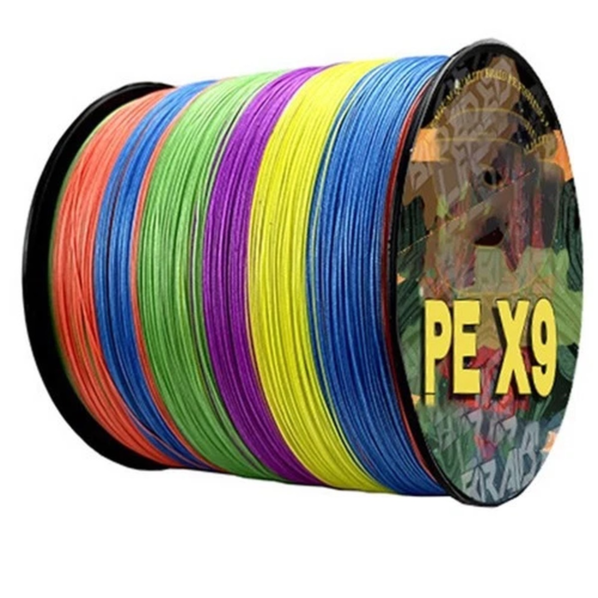 9-Strand PE For Braided Fishing Line 100m Low Memory Smooth Casting Design