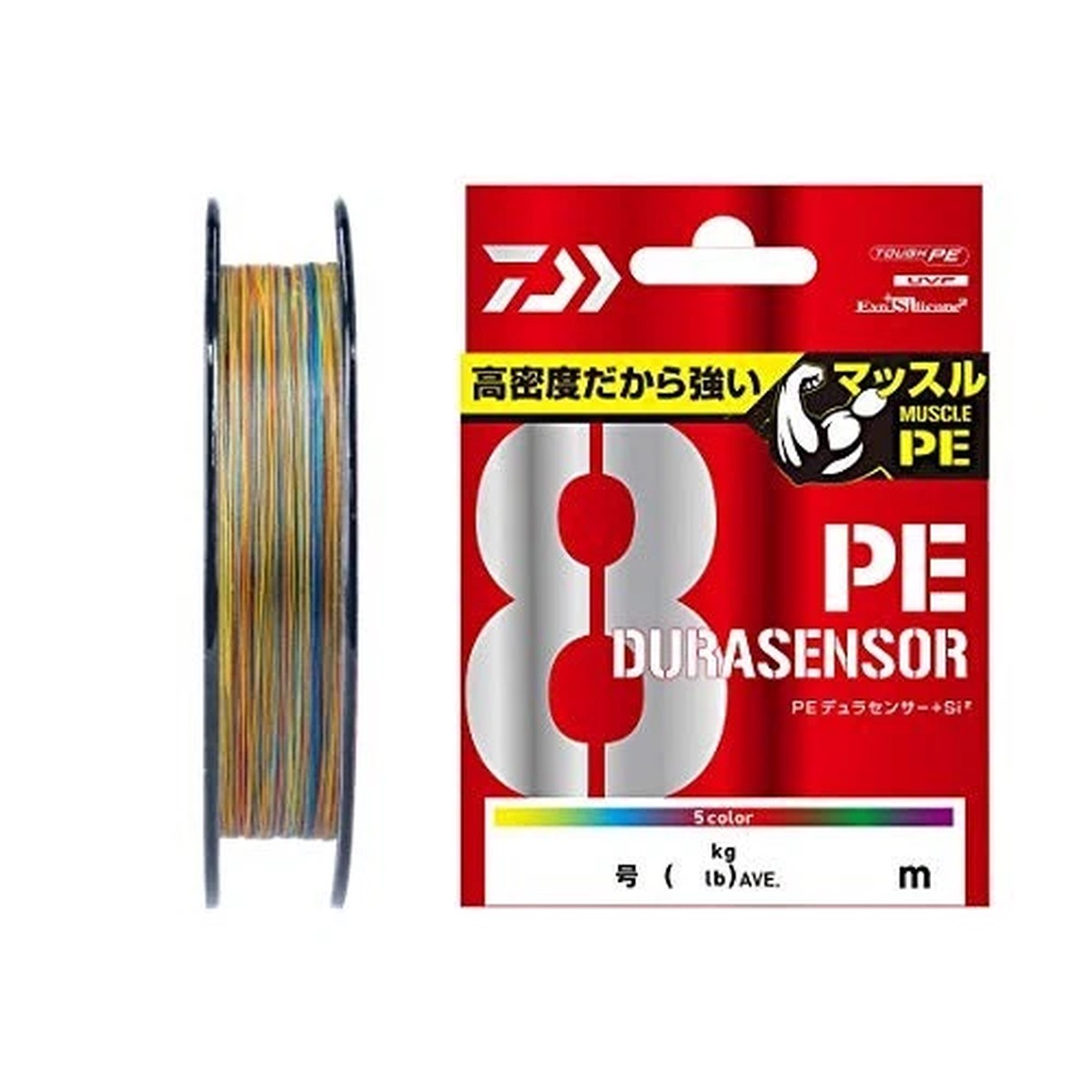 Daiwa PE Line UVF PE Dura Sensor x 8 + Si2 No. 0.6 328.1 yd. (300 m)
