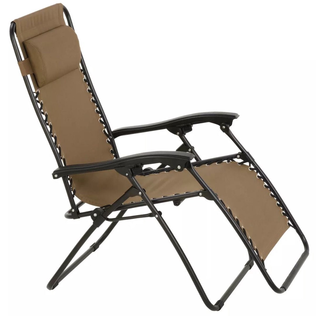 Outdoor Expressions Tan Oxford Relaxer