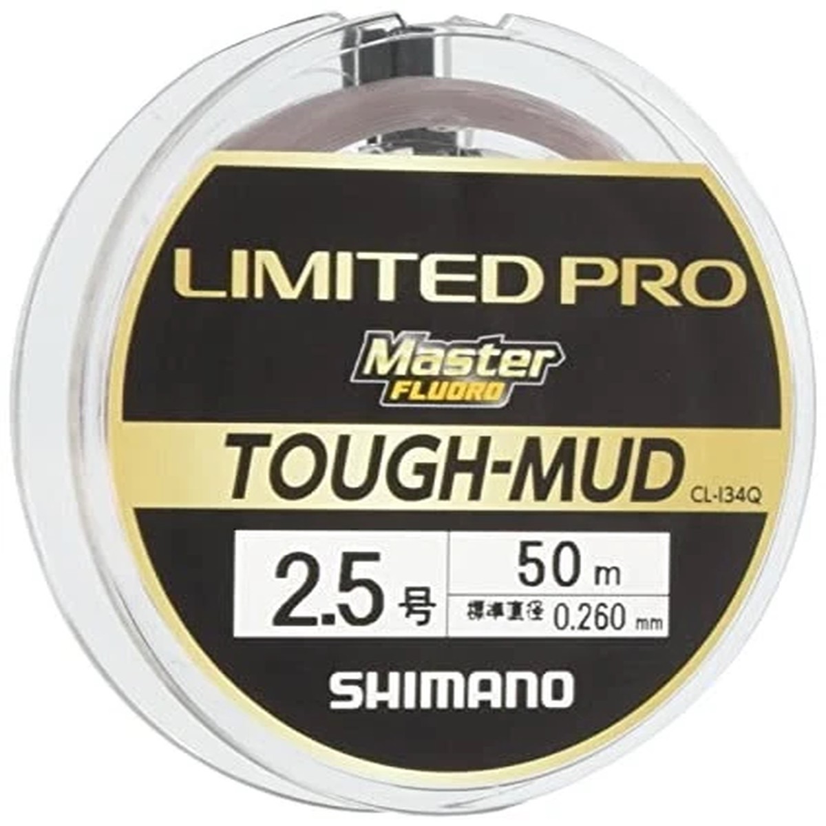 SHIMANO Line Limited Pro Master Fluoro TOUGH-MUD 50m 5.0 Mud Gray Fishing
