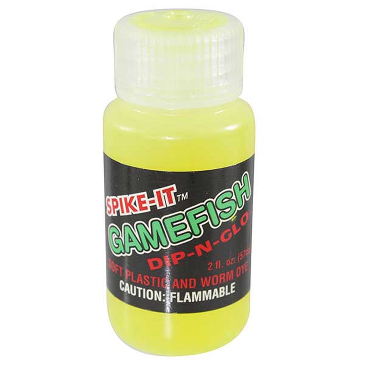 Spike-It Dip-N-Glo Gamefish Soft Plastic Lure Dye