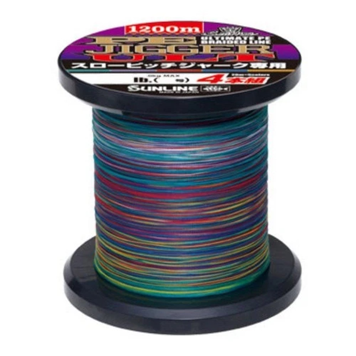 SUNLINE Saltimate Jigger ULT PE Line 4-strand Slow Pitch Jerk 1200m Size 3 50lb