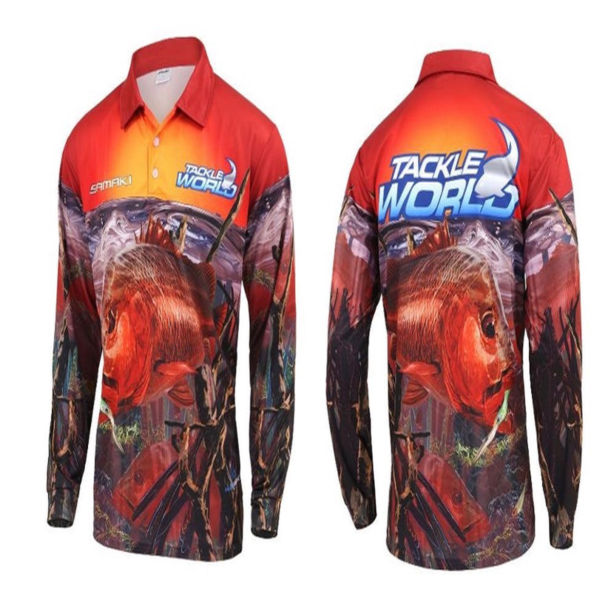 Tackle World Samaki Kids Fishing Shirt – Mangrove Jack