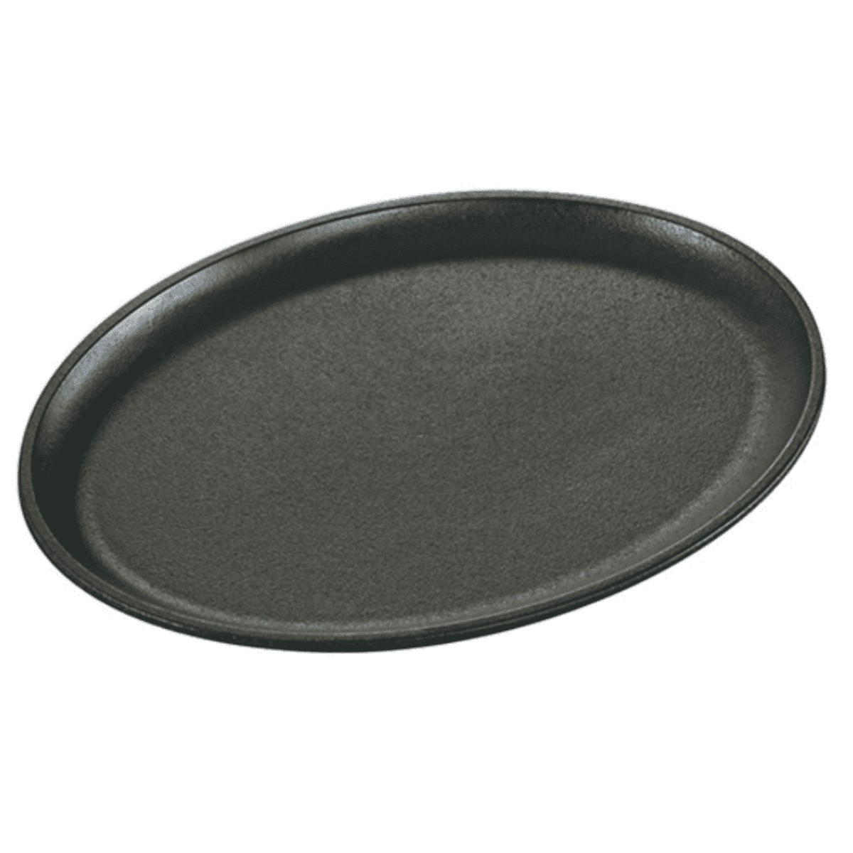 13.25 x 10 Inch Oval Cast Iron Serving Griddle
