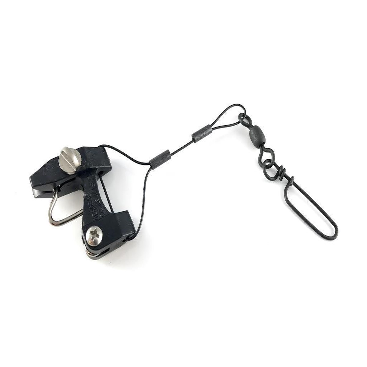 Black Marine Outrigger Release Flat Line Clip