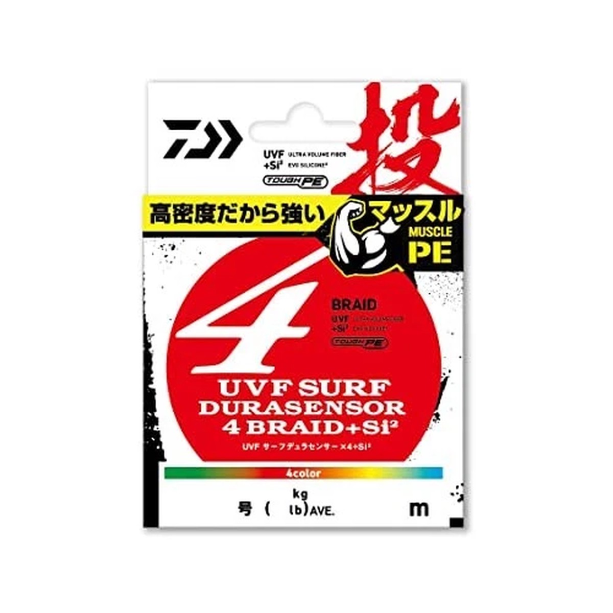 Daiwa (DAIWA) 4-strand braided PE line Surf Dura S x 4 0.6-200