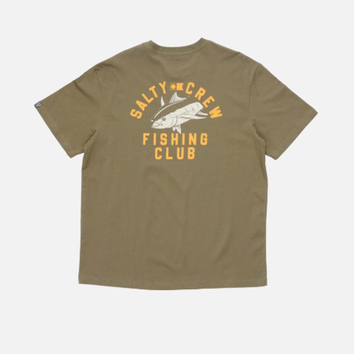 Salty Crew Fishing Club Classic SS Tee Dusty Olive