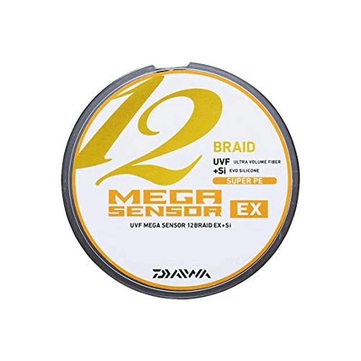 Daiwa PE line UVF Mega Sensor 12 Braid EX+Si 1.5 300m 5 colors with color