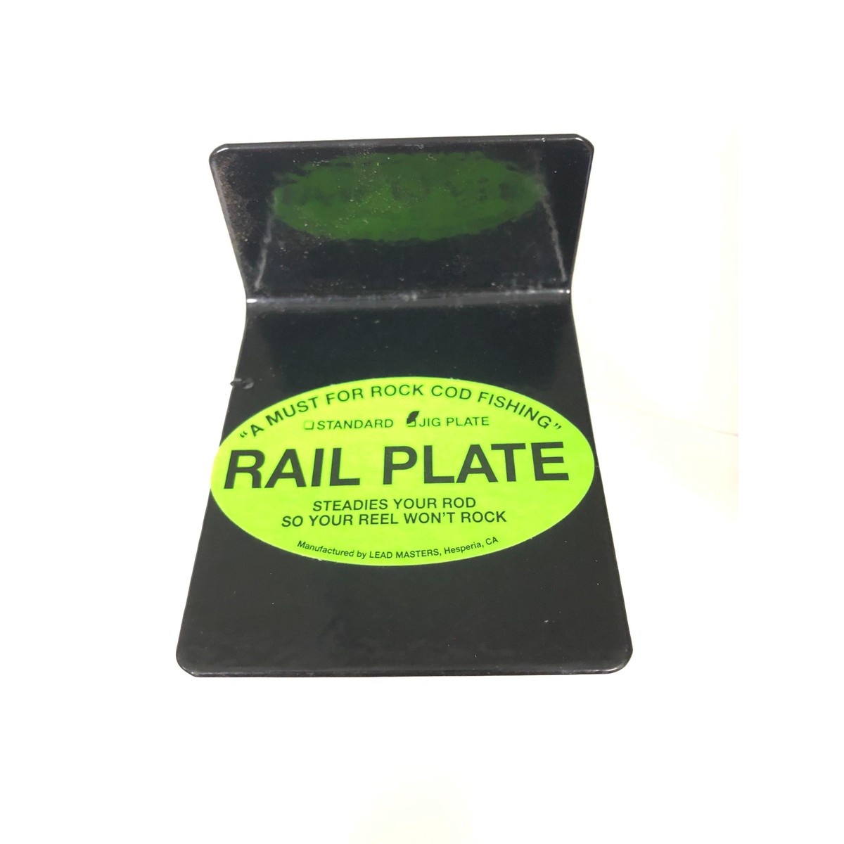 Lead Masters Rail Plate | Rod Stabilizer for Rail Fishing
