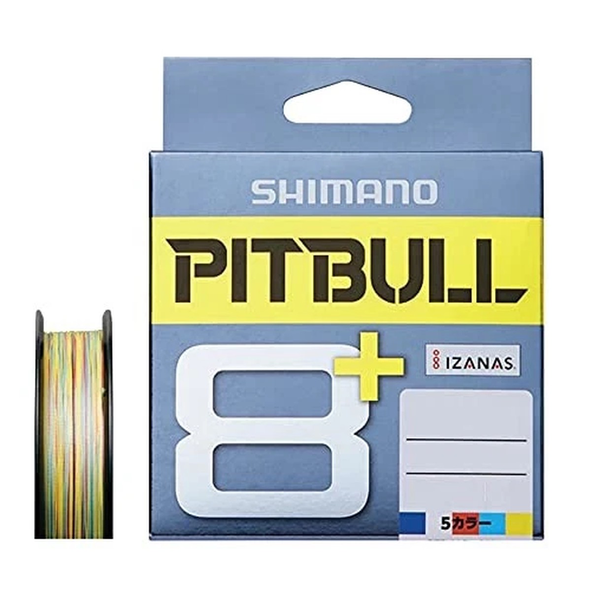 Shimano Pitbull 8+ PE Fishing Line 150m 1.5 Size 5-Color Strong 31.8lb New
