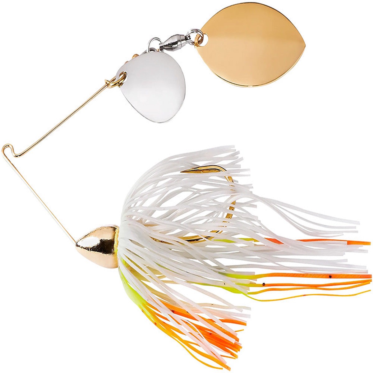War Eagle Tandem Indiana Colorado Finesse Gold Frame Spinnerbait – 5/16 oz
