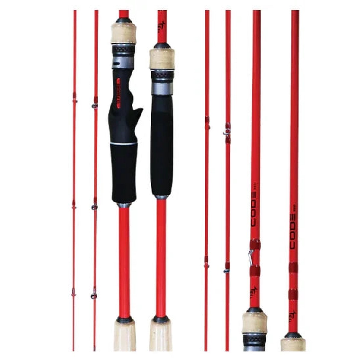 13 Fishing Code Red Baitcast Rod