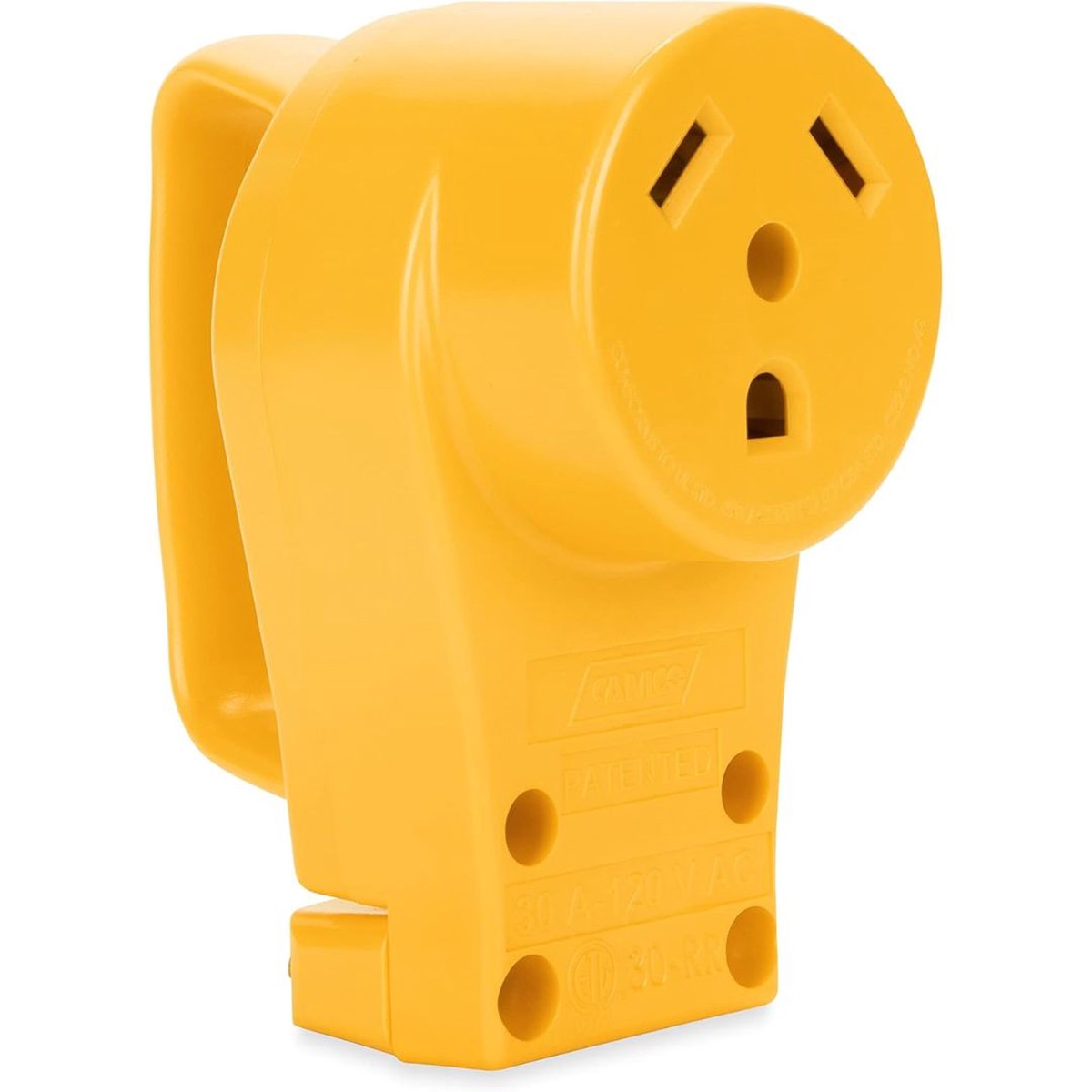 30Amp Powergrip Repl Female Connector Body 125V/3750W Clam,Ccsaus