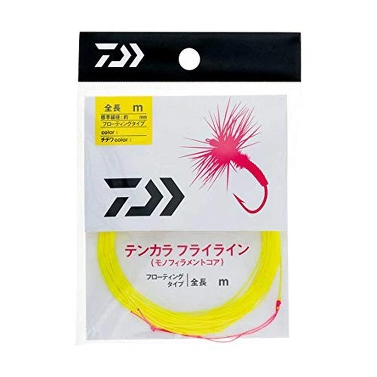 Daiwa (Nylon line Tenkara 5m Yellow/PinkNEW