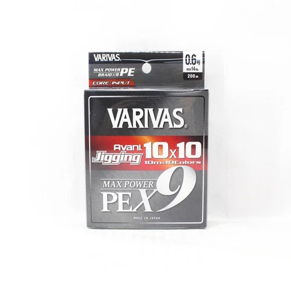Varivas P.E Line Avani Jigging Max Power 10×10 X9 200m P.E 0.6 14lb (8638)