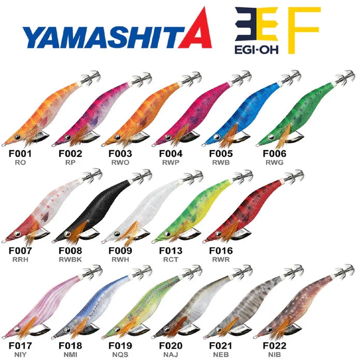 Yamashita Egi-Oh F Live Squid Jig 3.0″