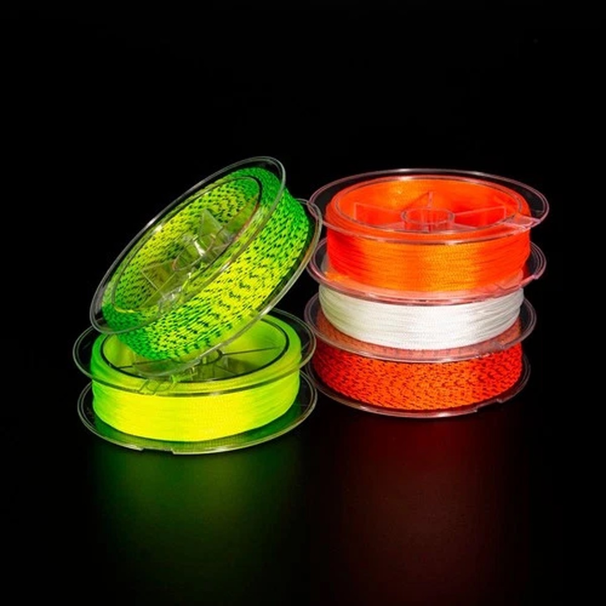 Yellow Black 30lb Fly Line Backing Superior Strength with Friction Reduction
